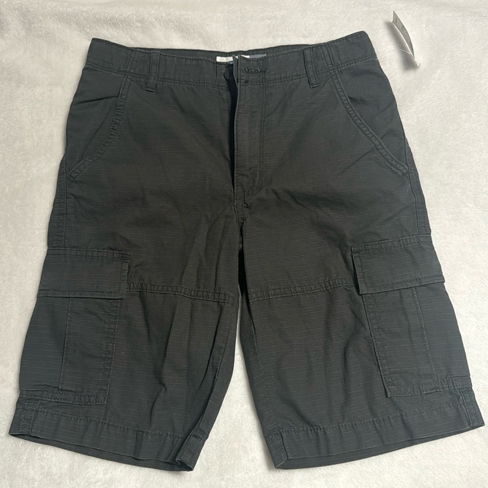 Old Navy Boys Charcoal Cargo Shorts